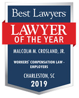 Lawyer of the Year Badge - 2019 - Workers' Compensation Law - Employers