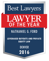 Lawyer of the Year Badge - 2016 - Leveraged Buyouts and Private Equity Law