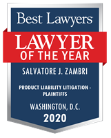 Lawyer of the Year Badge - 2020 - Product Liability Litigation - Plaintiffs