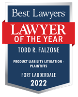 Lawyer of the Year Badge - 2022 - Product Liability Litigation - Plaintiffs