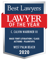 Lawyer of the Year Badge - 2020 - Mass Tort Litigation / Class Actions - Plaintiffs