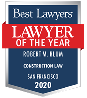 Lawyer of the Year Badge - 2020 - Construction Law