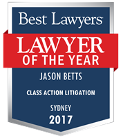 Lawyer of the Year Badge - 2017 - Class Action Litigation