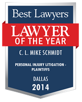 Lawyer of the Year Badge - 2014 - Personal Injury Litigation - Plaintiffs