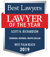 Lawyer of the Year Badge - 2019 - Criminal Defense: White-Collar