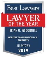 Lawyer of the Year Badge - 2019 - Workers' Compensation Law - Claimants