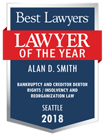 Lawyer of the Year Badge - 2018 - Bankruptcy and Creditor Debtor Rights / Insolvency and Reorganization Law