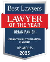 Lawyer of the Year Badge - 2025 - Product Liability Litigation - Plaintiffs