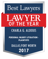 Lawyer of the Year Badge - 2017 - Personal Injury Litigation - Plaintiffs