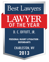 Lawyer of the Year Badge - 2013 - Personal Injury Litigation - Defendants