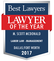 Lawyer of the Year Badge - 2017 - Labor Law - Management