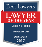 Lawyer of the Year Badge - 2017 - Trademark Law