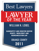Lawyer of the Year Badge - 2011 - Bankruptcy and Creditor Debtor Rights / Insolvency and Reorganization Law