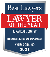 Lawyer of the Year Badge - 2021 - Litigation - Labor and Employment