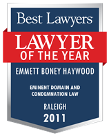 Lawyer of the Year Badge - 2011 - Eminent Domain and Condemnation Law