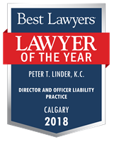 Lawyer of the Year Badge - 2018 - Director and Officer Liability Practice