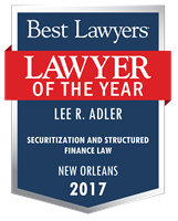Lawyer of the Year Badge - 2017 - Securitization and Structured Finance Law