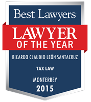 Lawyer of the Year Badge - 2015 - Tax Law